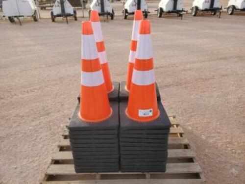 (50) Unused Safety Road Cones