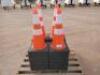 (50) Unused Safety Road Cones