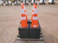 (50) Unused Safety Road Cones