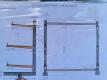 2 Post Light Duty Tube Rack