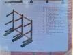 3 Post Light Duty Tube Rack - 2