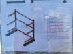 2 Post Heavy Duty Tube Rack - 6