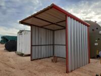 9’ x 12’ Sheet Metal Shed