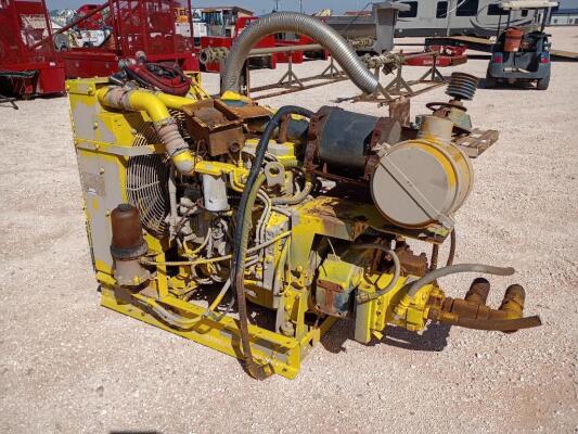 Cummins QSB4.5 Diesel Engine w/Dual Hydraulic Pumps
