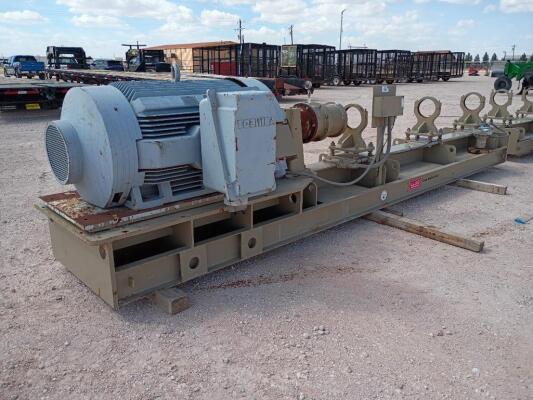 Wood Group 1025 Injection Pump w/Toshiba 500 HP. Electric Motor