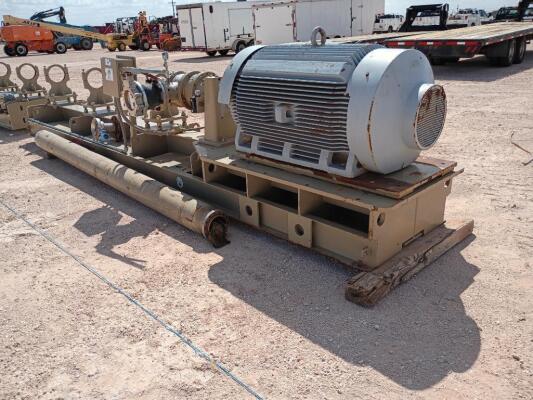 Wood Group 1025 Injection Pump w/Toshiba 500 HP. Electric Motor