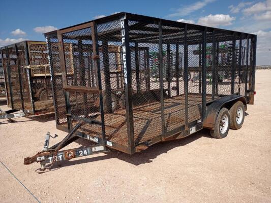 Texas Bragg 16Ft Trash Trailer