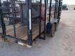 16Ft Trash Trailer w/Porta Potty - 16