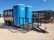 Lamar 20Ft x 7Ft Trash Trailer w/Porta Potties - 4