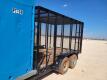 Lamar 20Ft x 7Ft Trash Trailer w/Porta Potties - 9