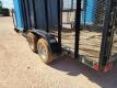 Lamar 20Ft x 7Ft Trash Trailer w/Porta Potties - 14