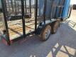 Lamar 20Ft x 7Ft Trash Trailer w/Porta Potties - 19