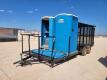 2012 Road-Clipper 20Ft x 8Ft Trash Trailer w/Porta Potties