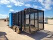 2012 Road-Clipper 20Ft x 8Ft Trash Trailer w/Porta Potties - 2
