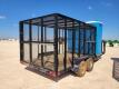 2017 Lamar 20Ft x 7Ft Trash Trailer w/Porta Potties - 3