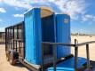 2017 Lamar 20Ft x 7Ft Trash Trailer w/Porta Potties - 24