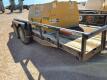 16Ft x 7Ft Tophat Utility Trailer w/ Warren Cat Generator (Runs On Starting Fluid Only) - 18