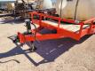 20Ft x 7Ft Shop Built Utility Trailer w/ (1) 500 Gallon Water Tank (1) Fuel Transfer Tank with Transfer Pump - 6