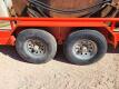 20Ft x 7Ft Shop Built Utility Trailer w/ (1) 500 Gallon Water Tank (1) Fuel Transfer Tank with Transfer Pump - 8
