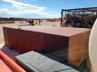 20Ft x 7Ft Shop Built Utility Trailer w/ (1) 500 Gallon Water Tank (1) Fuel Transfer Tank with Transfer Pump - 32