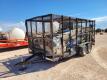 16Ft x 76" Shop Built Trash Trailer