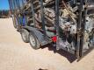 16Ft x 76" Shop Built Trash Trailer - 15