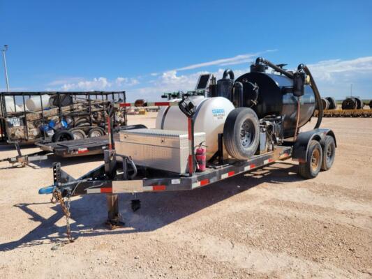 Bradley Machine Mini Hydrovac Trailer