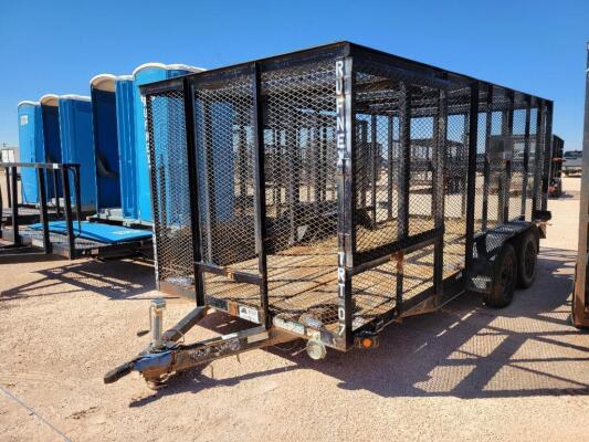 Texas Bragg 16Ft x 7Ft Trash Trailer