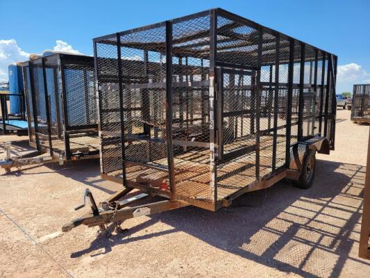 Shop Built 16Ft x 79" Trash Trailer