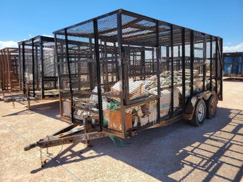 Shop Built 16Ft x 79" Trash Trailer