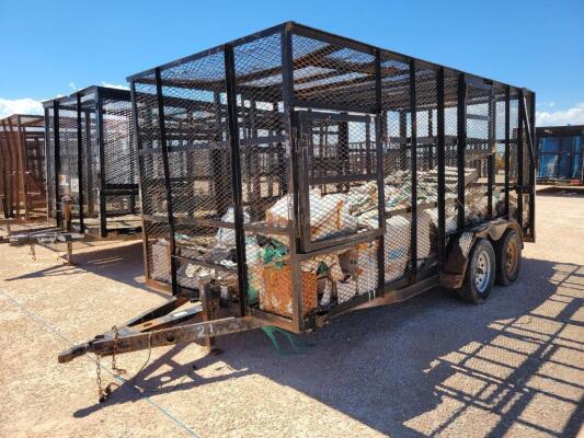 Shop Built 16Ft x 79" Trash Trailer