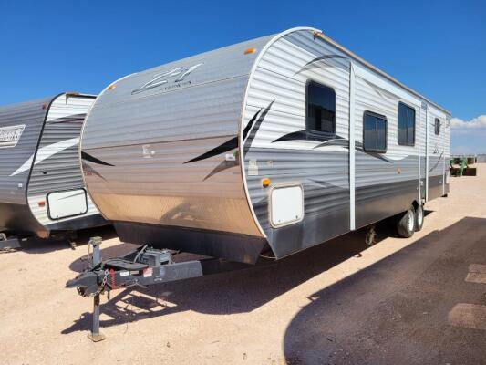 2015 Crossroads Z-1 36Ft RV Camping Trailer