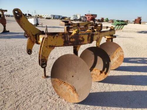 3 Bottom Disc Switch Plow