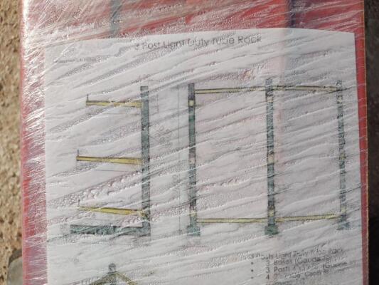 3 Post Light Duty Tube Rack
