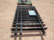 (4) Black Galvanized Steel Fencing - 3