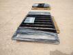 (2) Welded Black Galvanized Steel Fence - 3
