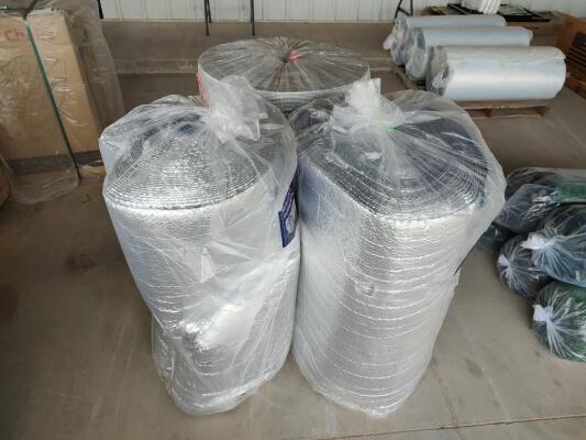 (2 Rolls) Bubble Aluminum Foil Reflective Insulation (1 Roll) Heavy Duty Reflective Insulation