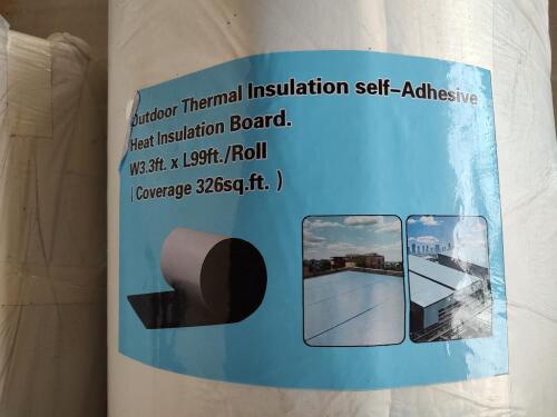 (3 Rolls) Outdoor Thermal Insulation /Self-Adhesive