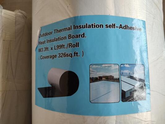 (3 Rolls) Outdoor Thermal Insulation /Self-Adhesive