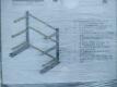 2 Post Heavy Duty Tube Rack - 2