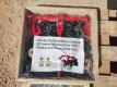 (1) Heavy Duty Ratchet Binder w/ 20ft 7,000lbs Chain Set & (1) 49.2ft Manganese Steel Safety Chain - 3