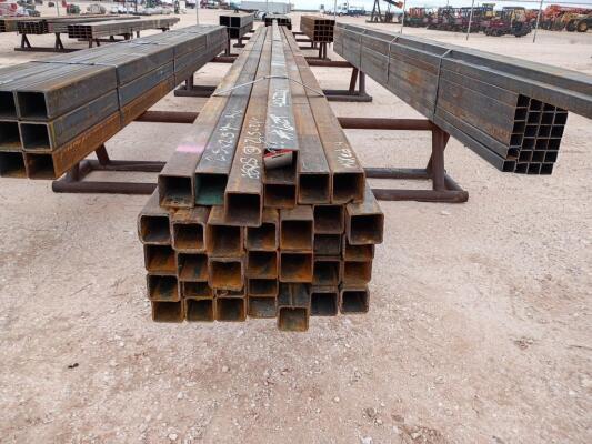 (35) pcs Hot Rolled 2.5" Square Tubing