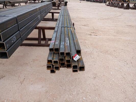 (30) pcs Hot Rolled 2" Square Tubing