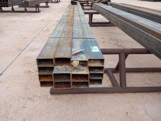 (16) pcs Hot Rolled 2'' x 4" Rec Tubing
