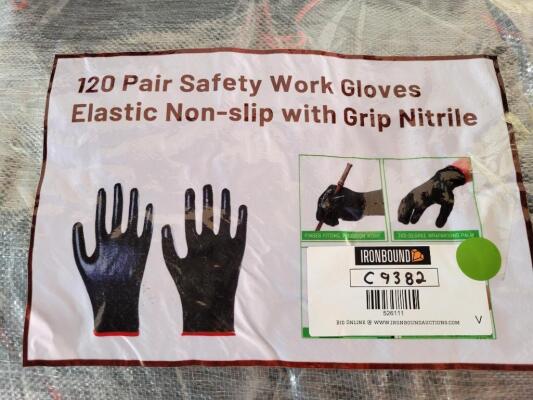 (120) Safety Work Gloves