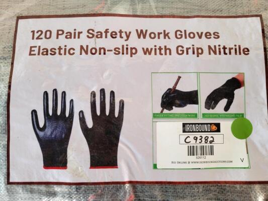 (120) Safety Work Gloves