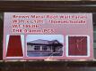 (70) Brown Metal Roof/Wall Panels