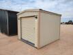 Metal Storage Shed 8ft x 10ft w/6ft Roll-Up Door
