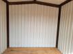 Metal Storage Shed 8ft x 10ft w/6ft Roll-Up Door - 9