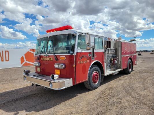 1987 Quality Duplex 35427 Fire Truck